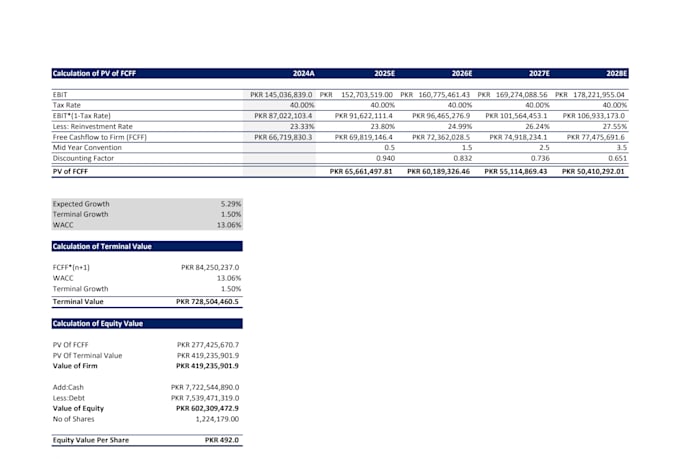 build a professional financial model in excel